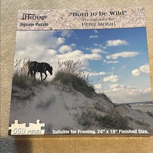Heritage 'Born to be Wild' Beach Scene Puzzle 550 pieces